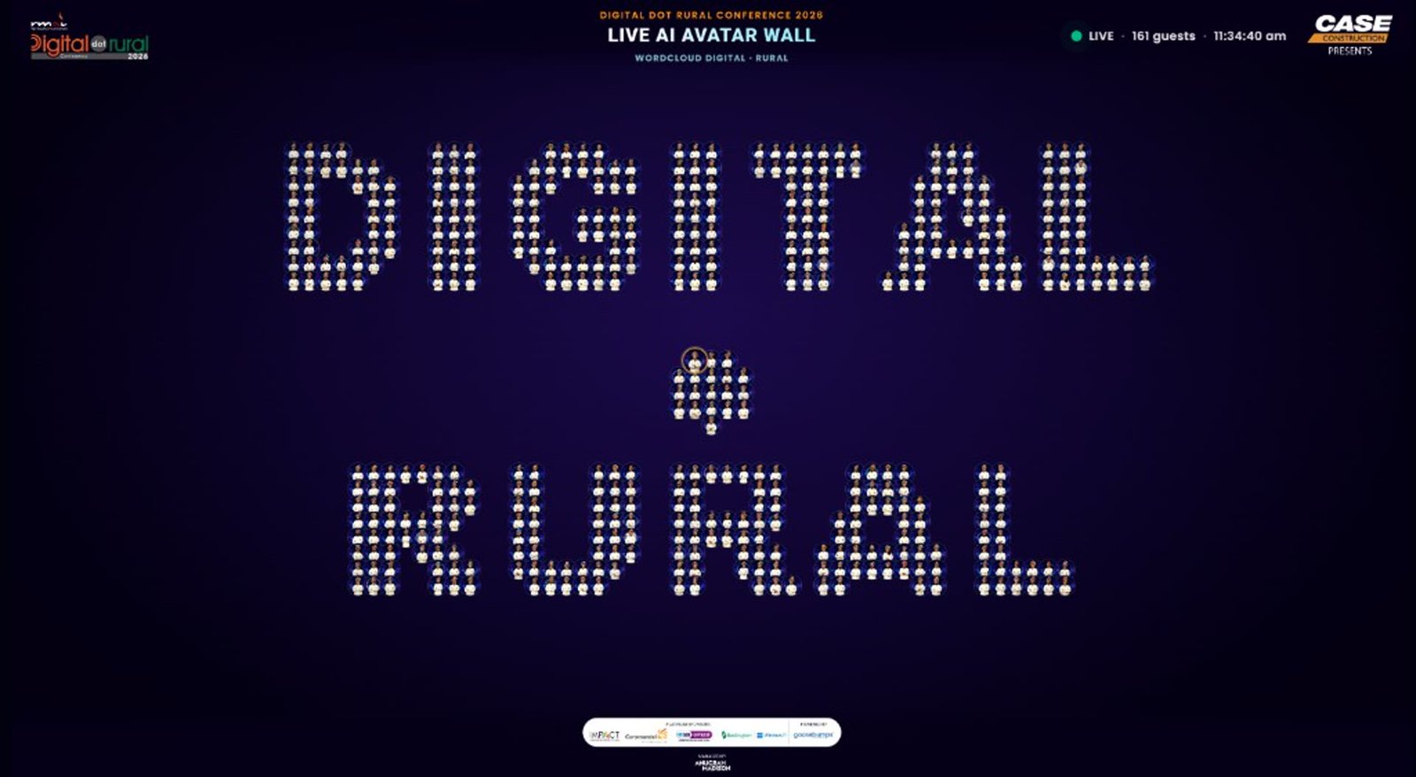 RMAI Live AI Avatar Wall
