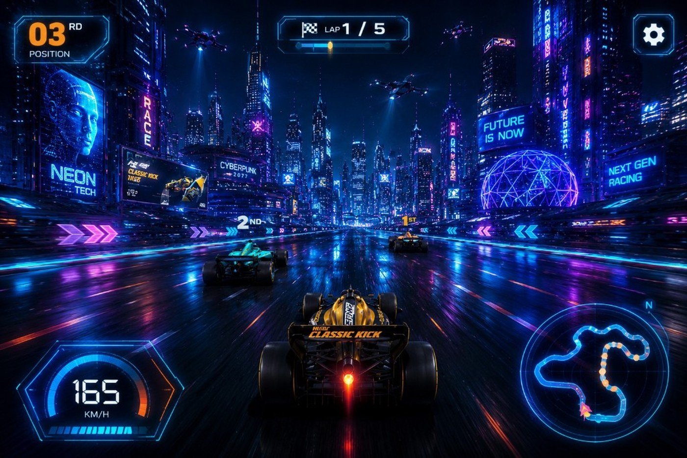 Sting Classic F1 Unity game