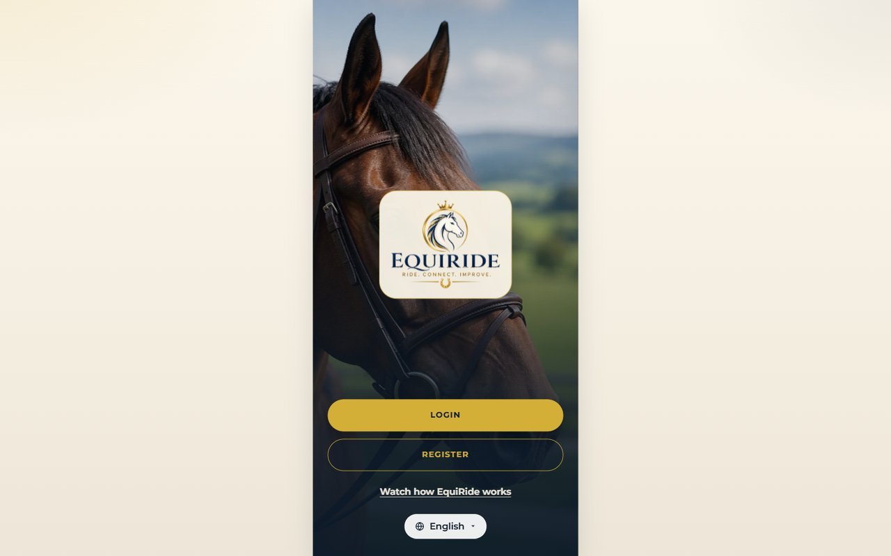 EquiRide website
