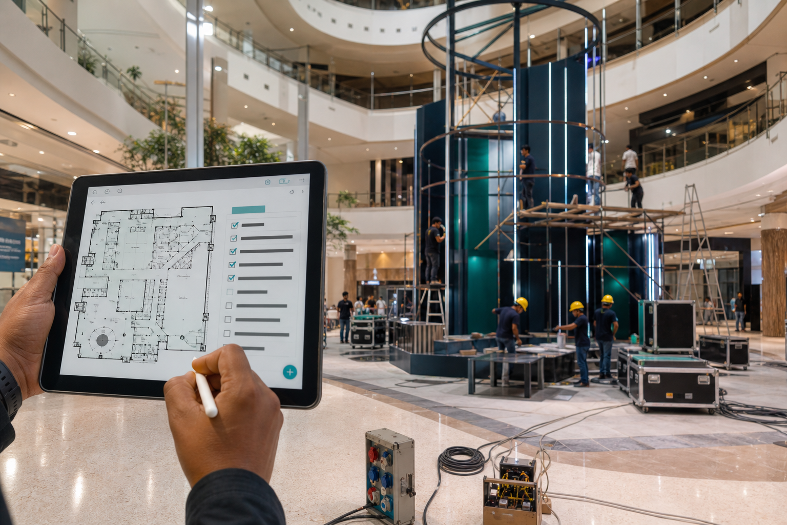 Mall recce and activation planning in Delhi NCR