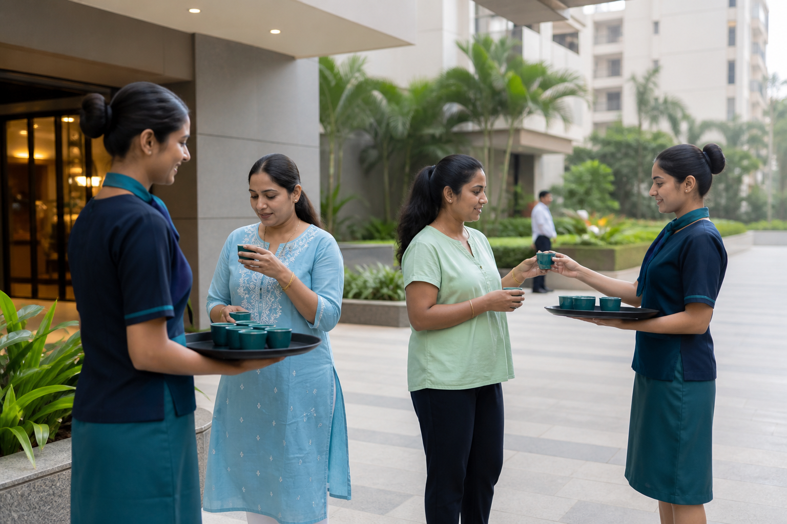 Society sampling activation in a Bengaluru residential cluster
